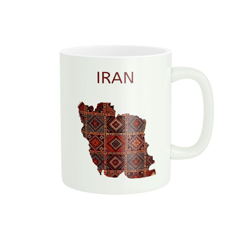 ماگ پادآفرین مدل نقشه ایران کد PM4204