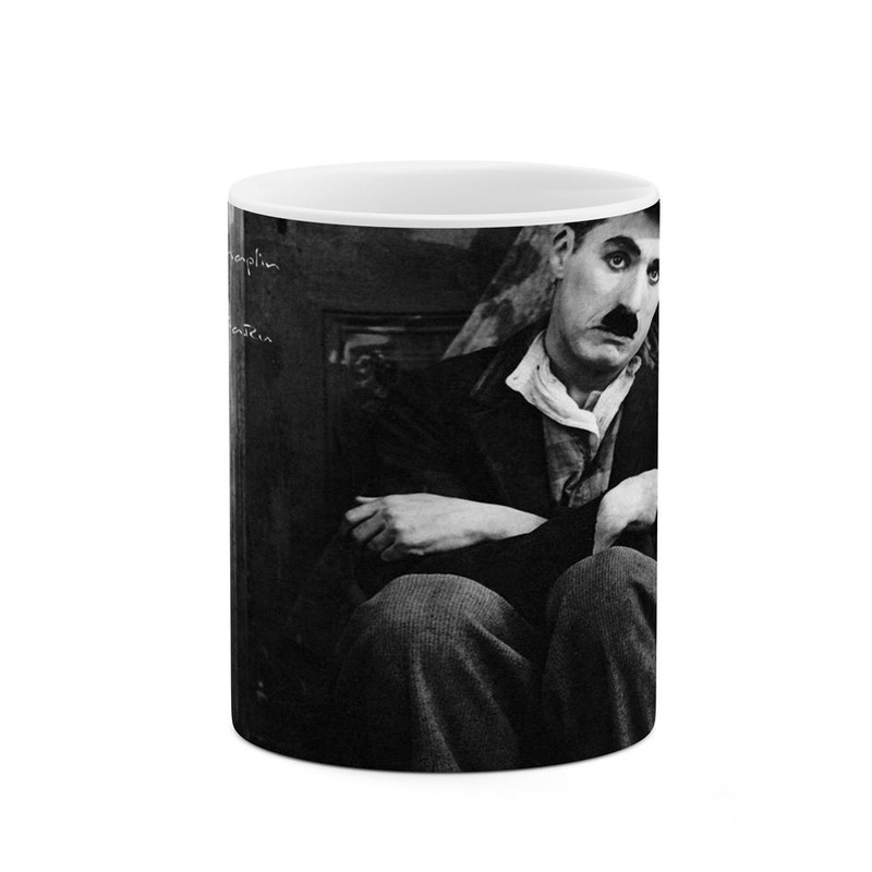 ماگ کاکتی طرح چارلی چاپلین Charlie Chaplin مدل mgh25471