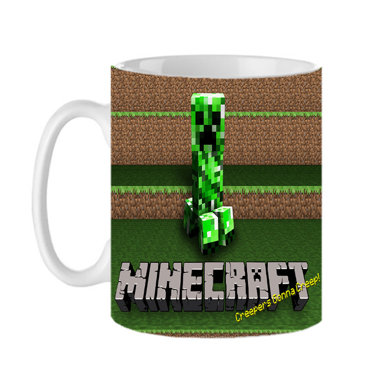 ماگ طرح کریپر ماینکرافت creeper minecraft کد 445