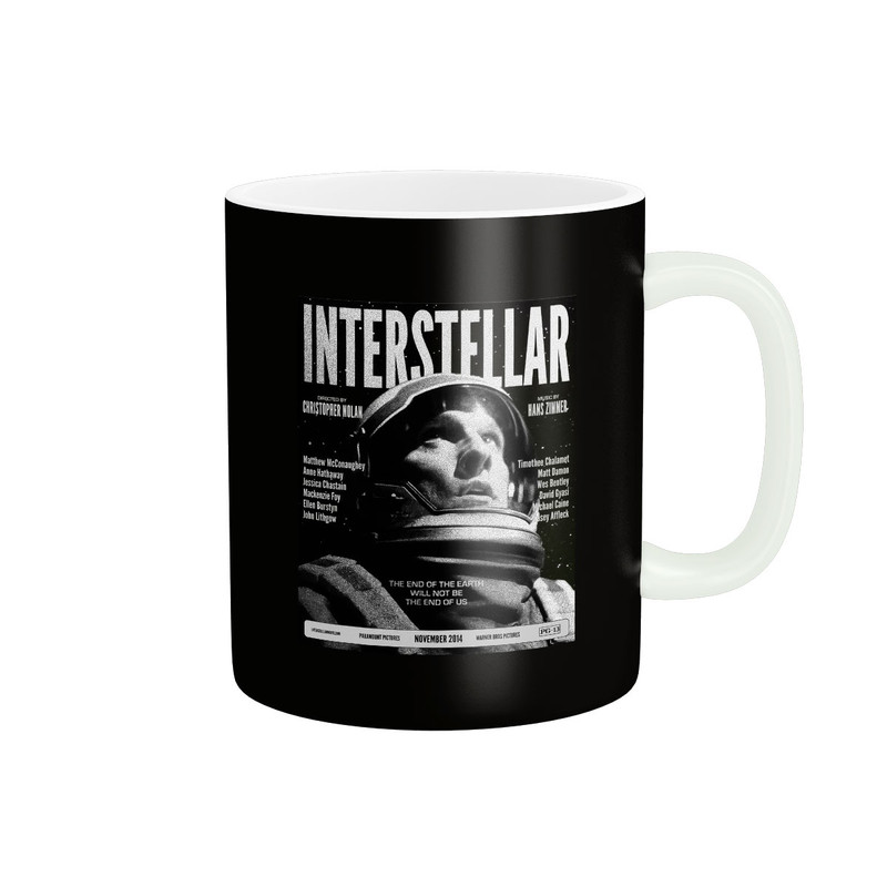 ماگ پاد آفرین مدل فیلم سینمایی interstellar کد 128