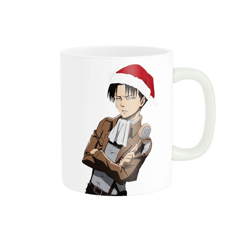 ماگ استلار طرح انیمه اتک ان تایتان - نبرد تایتان ها کاپتان لیوای Attack on Titan کد 0849
