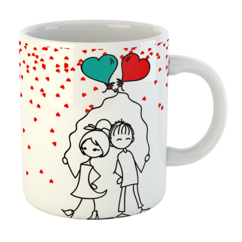 ماگ مدل عاشقانه فانتزی کد 01