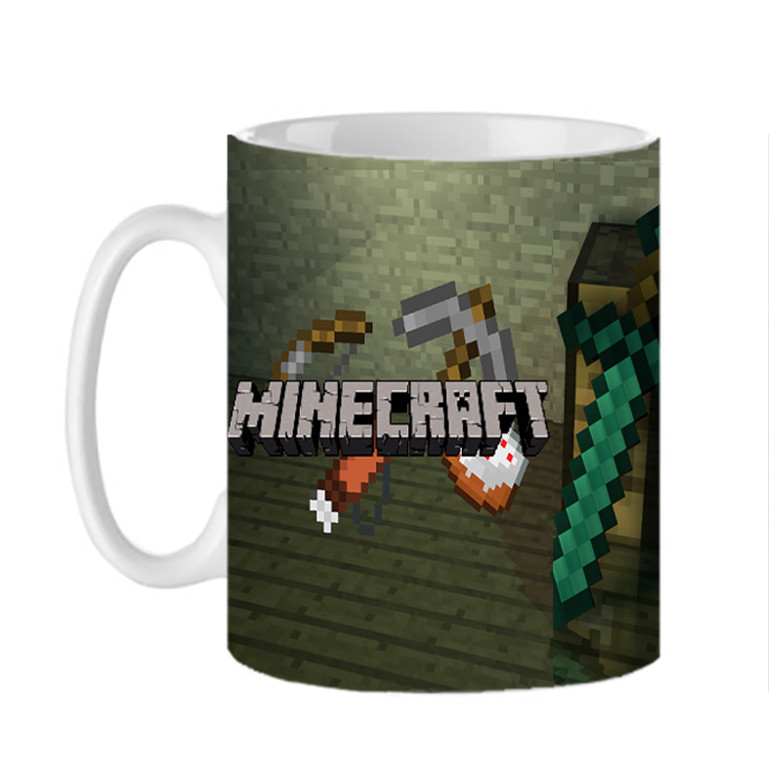 ماگ طرح بازی ماینکرافت minecraft کد 499