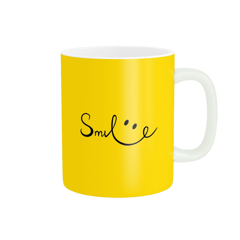 ماگ طرح smile  کد 504