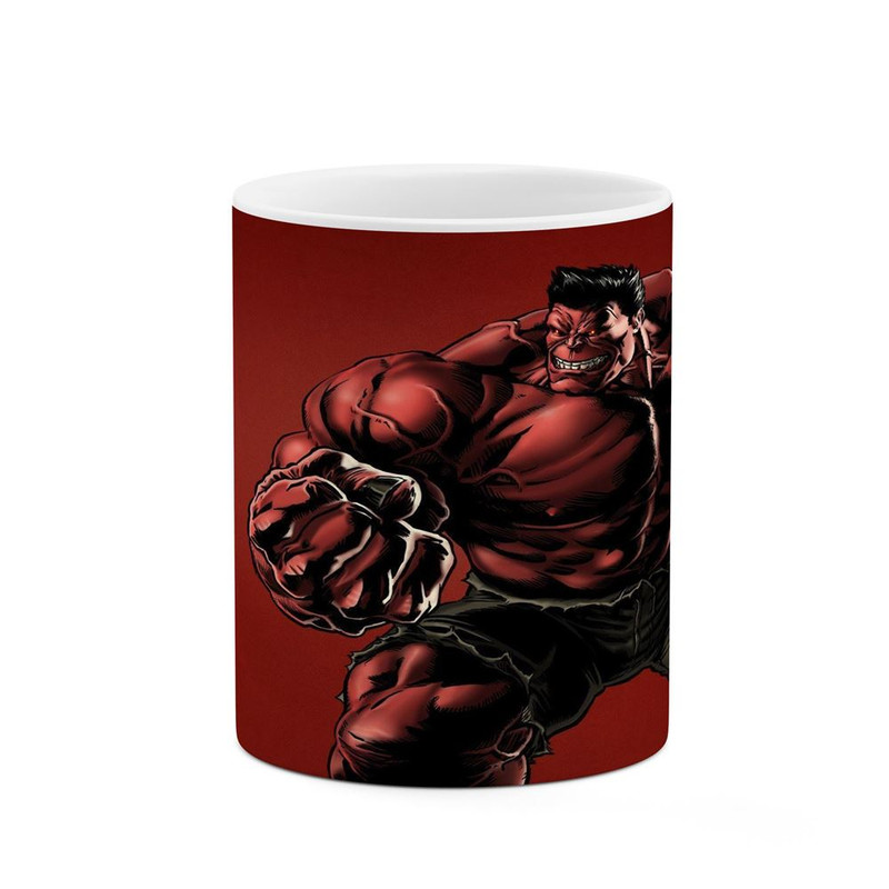 ماگ کاکتی مدل رد هالک Red Hulk کد mgh39723