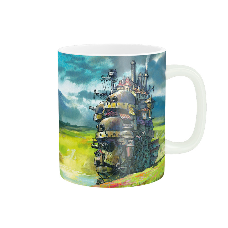 ماگ طرح انیمه مدل Howl's Moving Castle کد 1