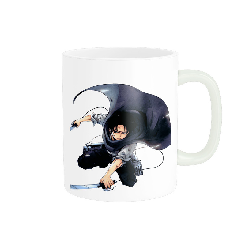 ماگ استلار طرح انیمه اتک ان تایتان - نبرد تایتان ها کاپتان لیوای Attack on Titan کد 0851