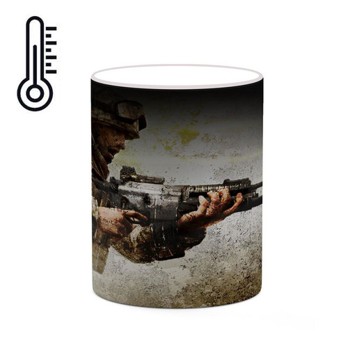 ماگ حرارتی کاکتی مدل بازی Call Of Duty 4ː Modern Warfare کد mgh27813