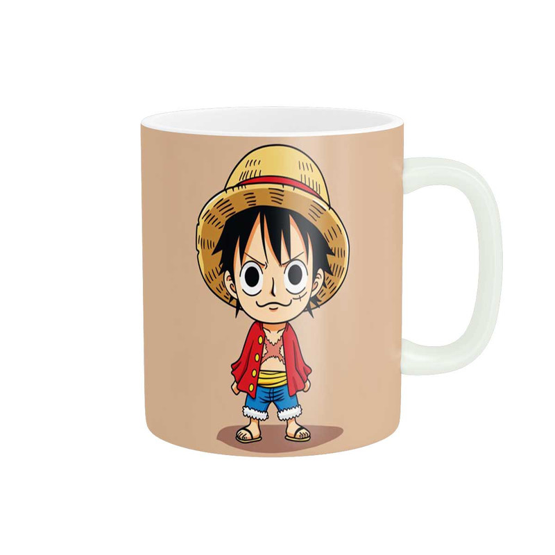 ماگ پاد آفرین طرح انیمه وان پیس One Piece کد 2111