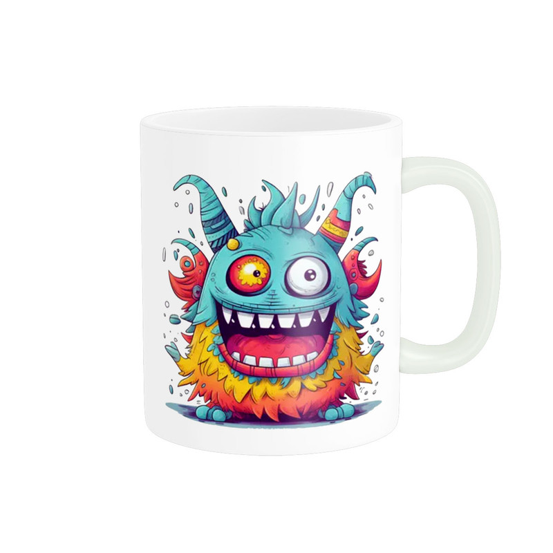 ماگ پادآفرین طرح  هیولا Monsters کد 1509