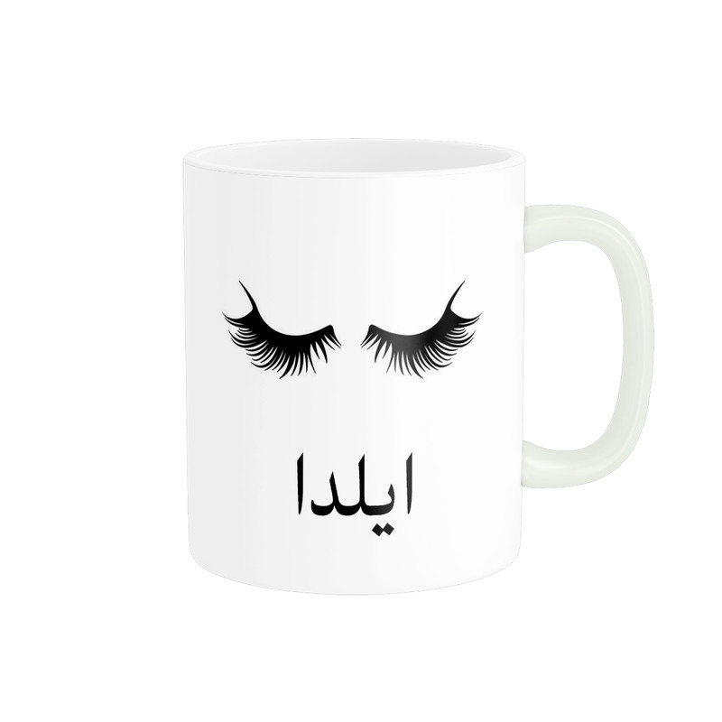 ماگ ناریکو مدل لیوان شخصی طرح اسم ایلدا کد 014013