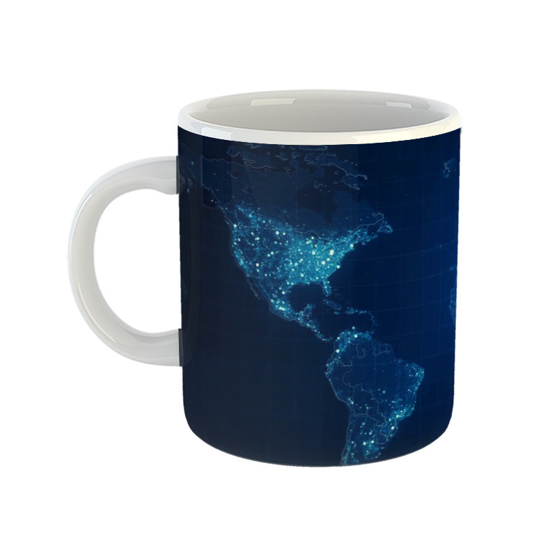 ماگ مدل کره زمین طرح Earth 3