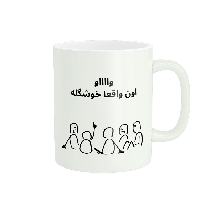 ماگ طرح واقعا خوشگلی کد 73