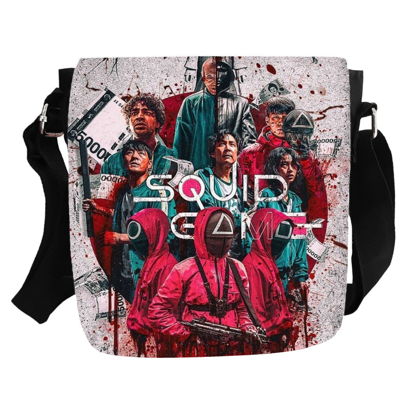 کیف رودوشی مدل squid game کد KD0025