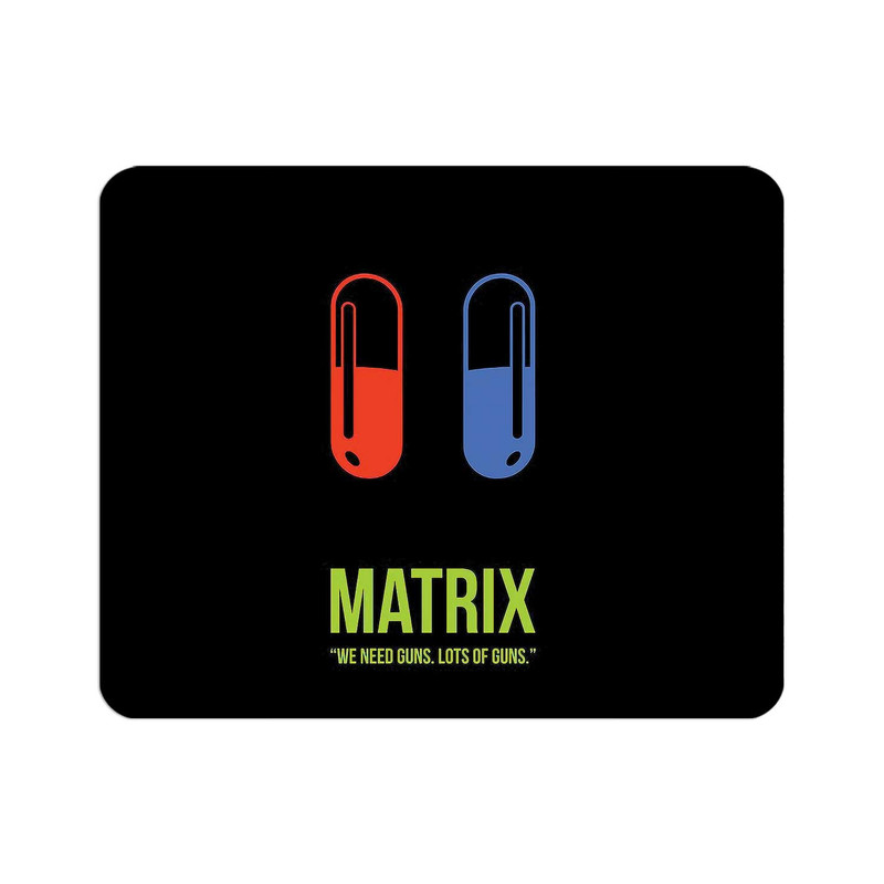 ماوس پد مستر پیکد طرح فیلم ماتریکس Matrix کد PCD-MP1051