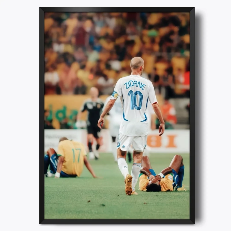 تابلو شخصیت Zinedine Zidane(زین‌الدین زیدان) T33