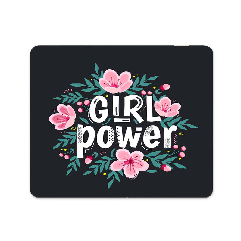 ماوس پد مدل قدرت دخترانه girl power کد 044