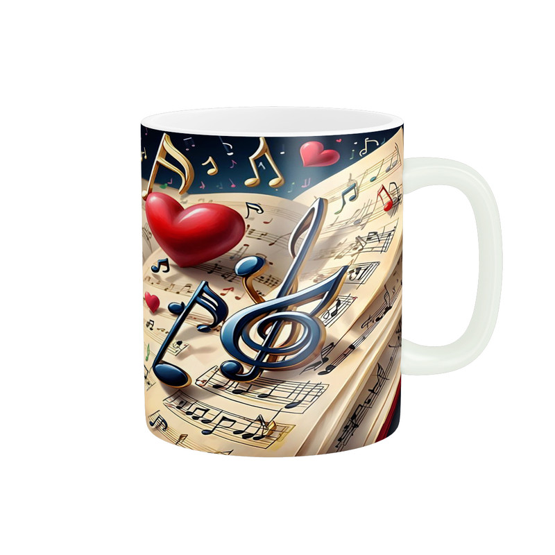 ماگ پاد آفرین مدل نقاشی انتزاعی کد 73