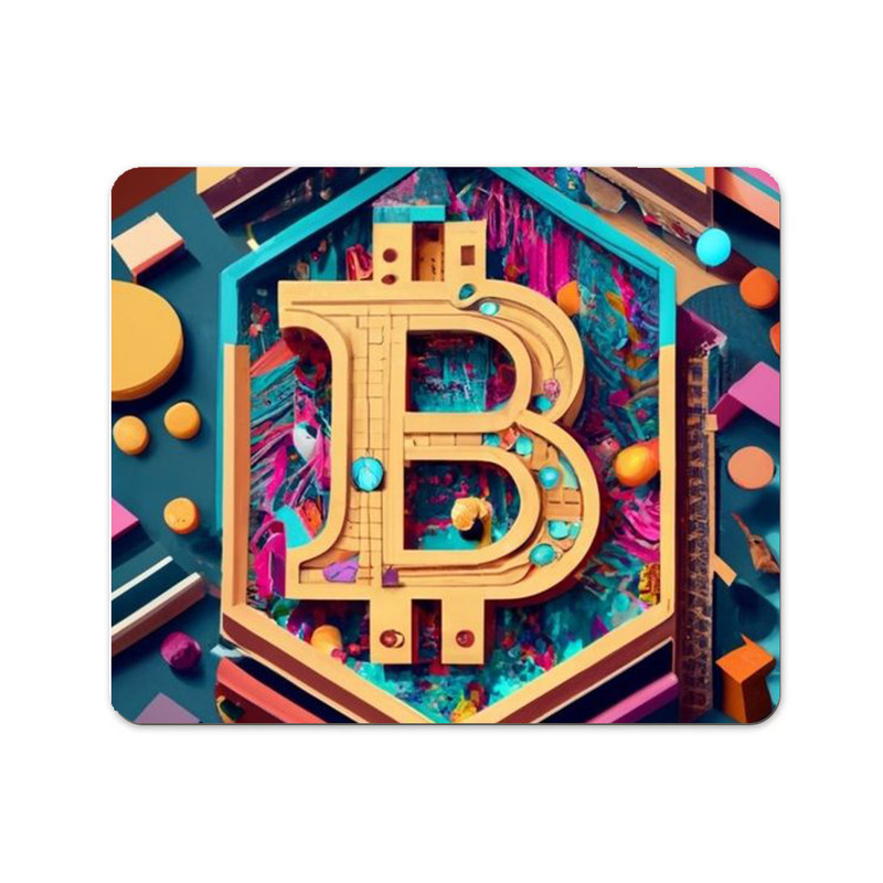 ماوس پد مدل بیتکوین کد 270