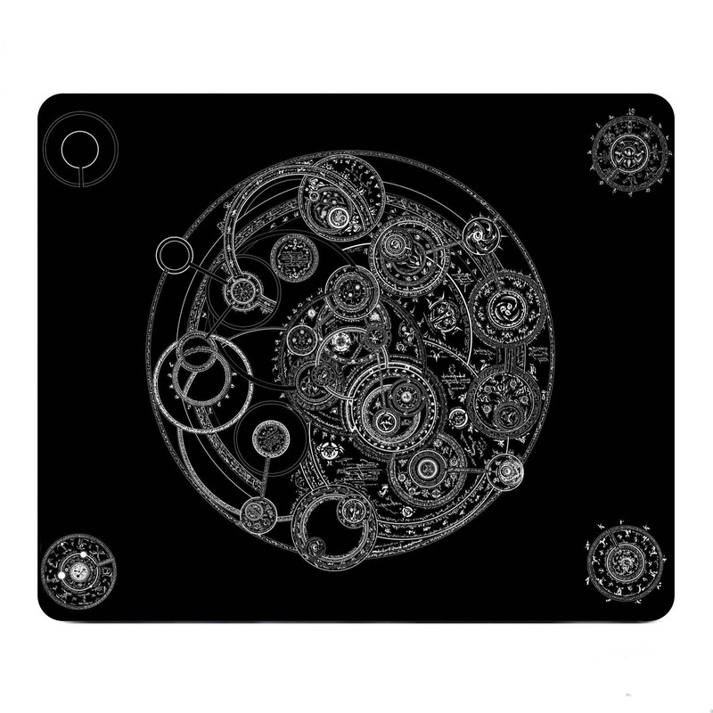 ماوس پد طرح Clock Gears مدل W11