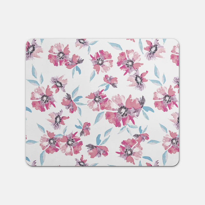 ماوس پد مدل Flowers Pattern