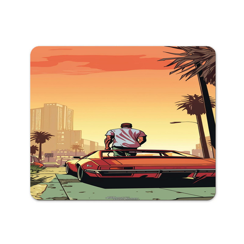 ماوس پد مدل بازی GTA V کد 0200