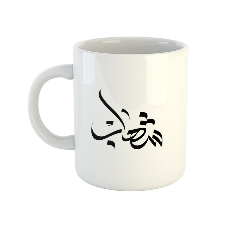ماگ هومر ماگ مدل خطاطی طرح شهاب