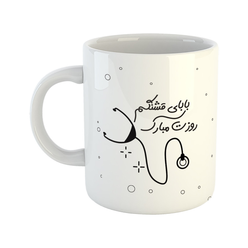 ماگ هومر ماگ طرح روز پدر مدل دکتر