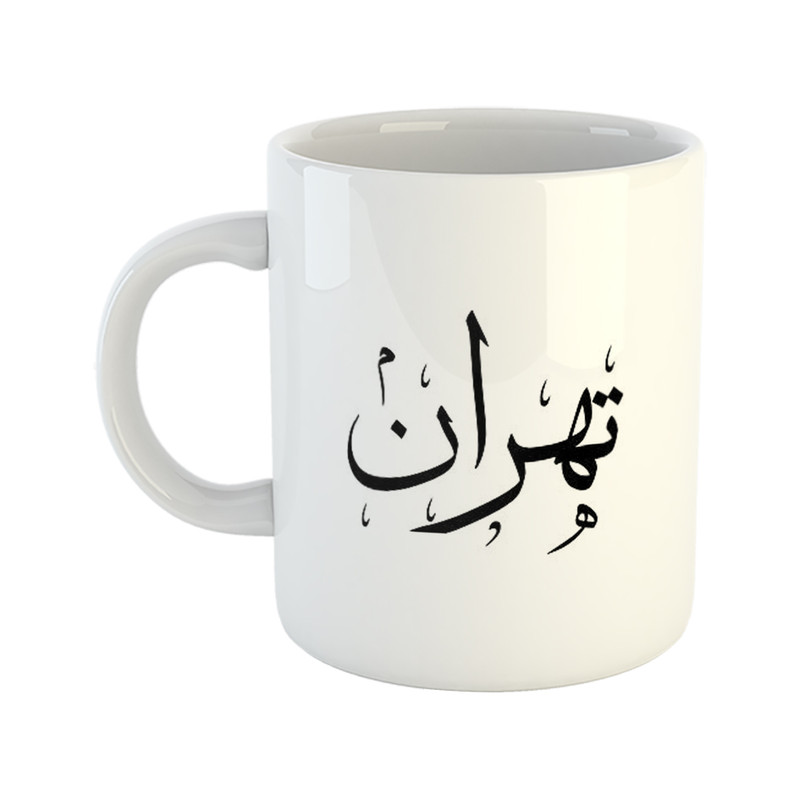 ماگ هومر ماگ طرح خط مدل تهران