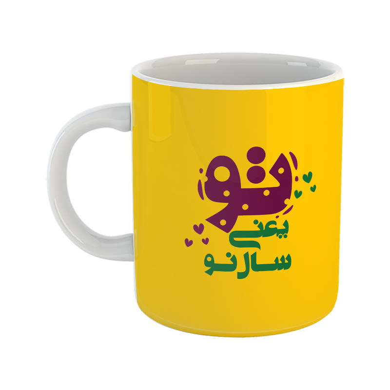 ماگ هومر ماگ طرح سال نو مدل تو