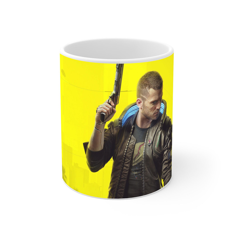 ماگ نورو استور طرح بازی سایبرپانک Cyberpunk 2077 Game کد NM6539