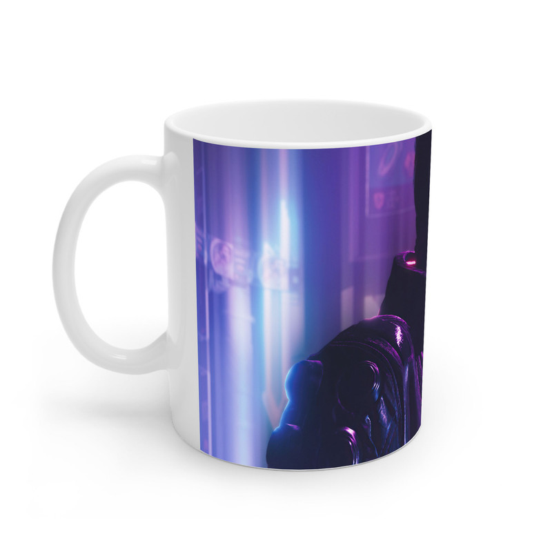 ماگ نورو استور طرح بازی سایبرپانک Cyberpunk 2077 Game کد NM6775