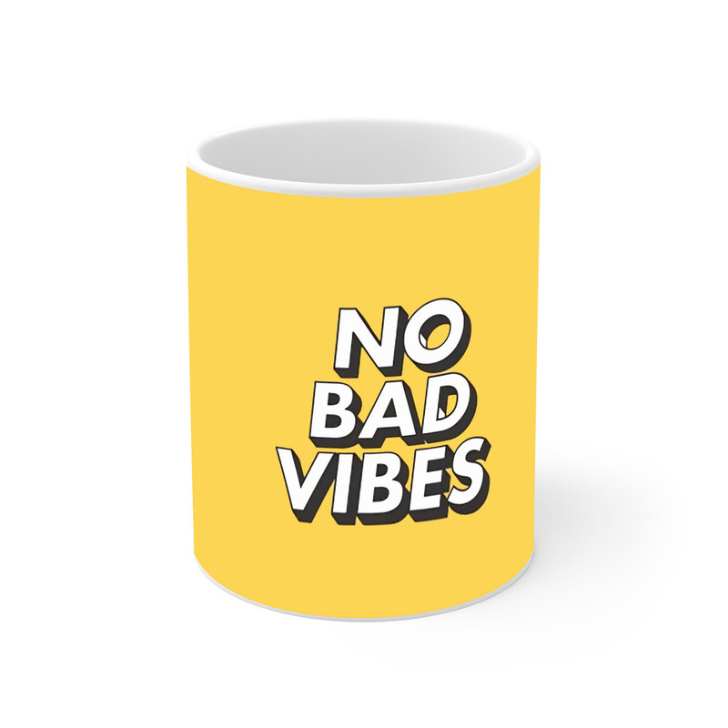 ماگ نورو استور طرح No bad vibes کد NM13519