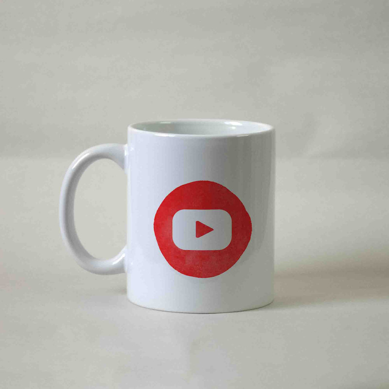 ماگ آنسیات طرح YouTube کد 001