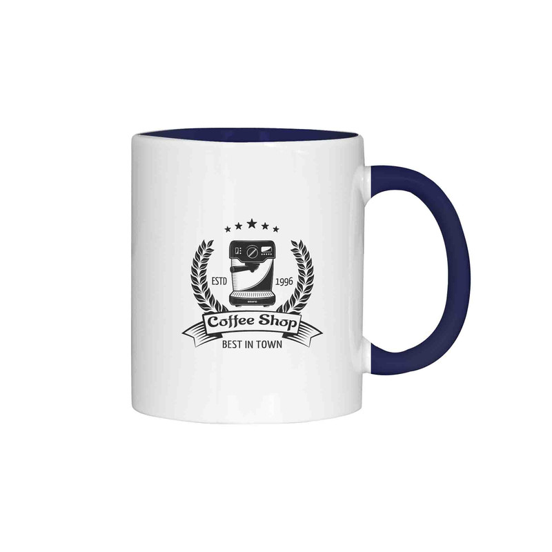 ماگ ژالینو طرح Coffe Shop کد 001