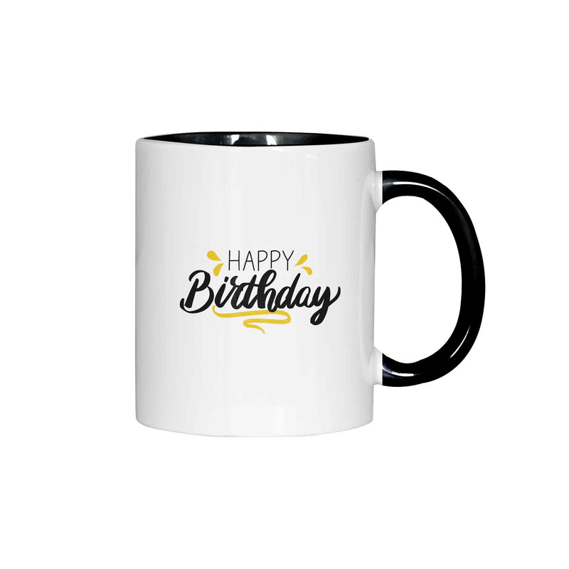 ماگ ژالینو طرح Happy Birthday کد 001