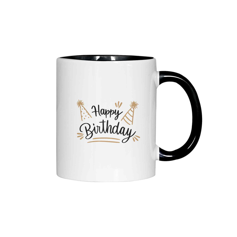 ماگ ژالینو طرح Happy Birthday کد 001