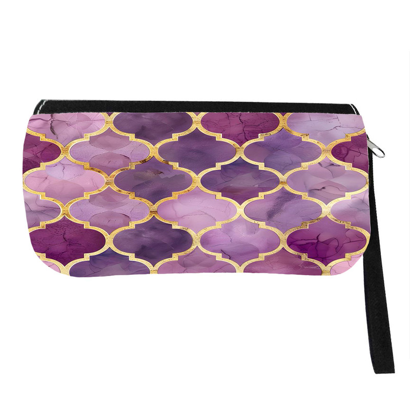 جامدادی پاد آفرین مدل فانتزی طرح لوزی مربع کد p1196