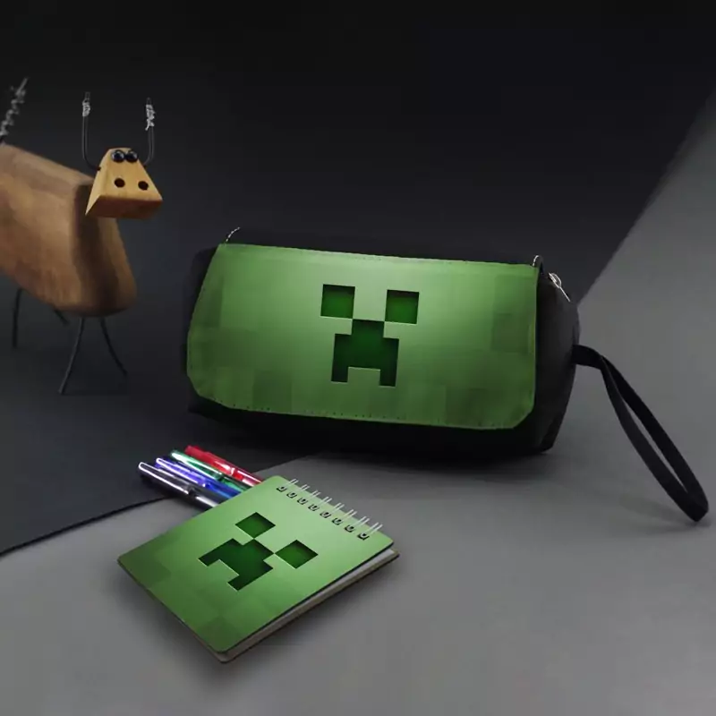 جامدادی و دفترچه طرح بازی ماینکرفت Minecraft