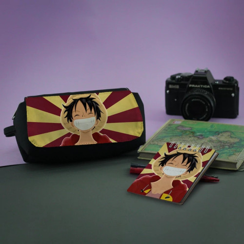 جامدادی و دفترچه طرح انیمه وان پیس لوفی One piece Luffy