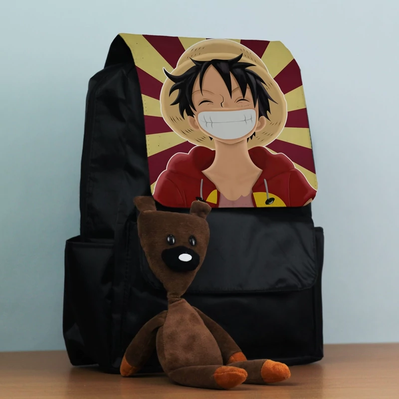 کوله پشتی مدرسه طرح انیمه وان پیس لوفی One piece Luffy