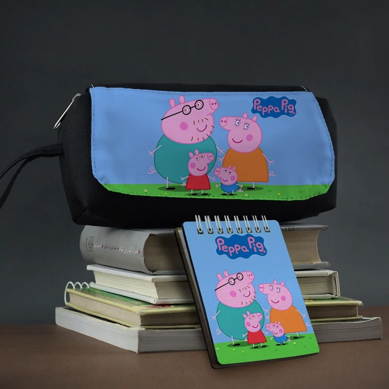 جامدادی و دفترچه طرح کارتون پپا پیگ peppa pig