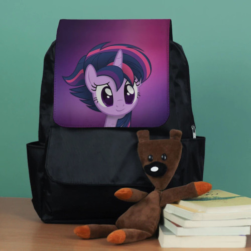 کوله پشتی مدرسه طرح دخترانه پونی کوچولو اسب تکشاخ Unicorn My Little Pony