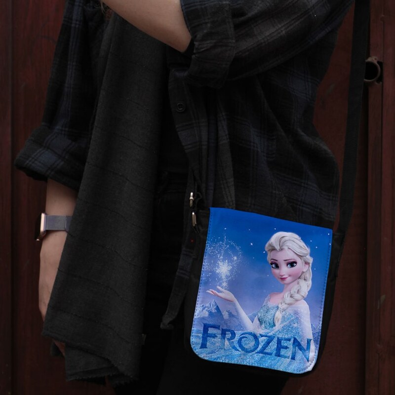 کیف دوشی طرح انیمیشن فروزن Frozen کد 215