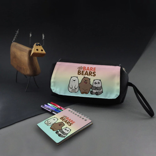 جامدادی و دفترچه طرح انیمیشن خرس های کله فندقی بچول We Bare Bears