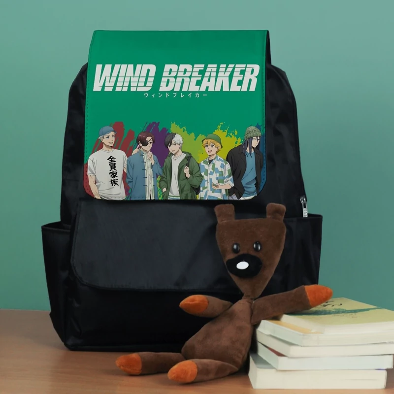 کوله پشتی طرح انیمه بادشکن anime wind breaker
