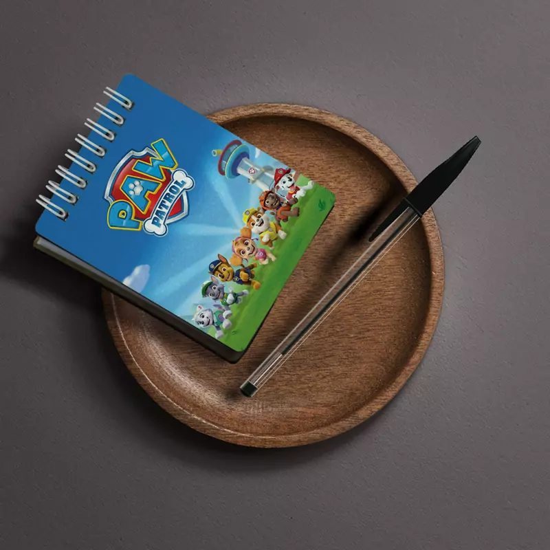 دفترچه طرح انیمیشن گشت پنجه ای سگ های نگهبان PAW Patrol