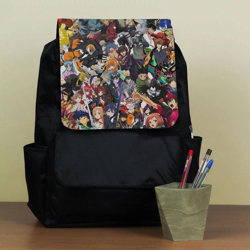 کوله پشتی مدرسه طرح طرفدار انیمه مانگا اوتاکو Manga otaku Anime