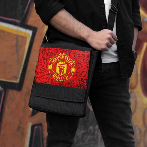 کیف دوشی چی چاپ طرح تیم فوتبال منچستر یونایتد Manchester United