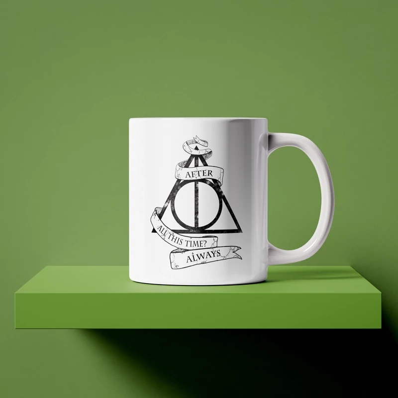 لیوان ماگ سرامیکی طرح هری پاتر اسنیپ harry potter Always snape